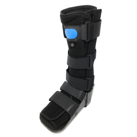 OTC Walker Boot, Short Leg Adjustable Air Cast, High Top, Black