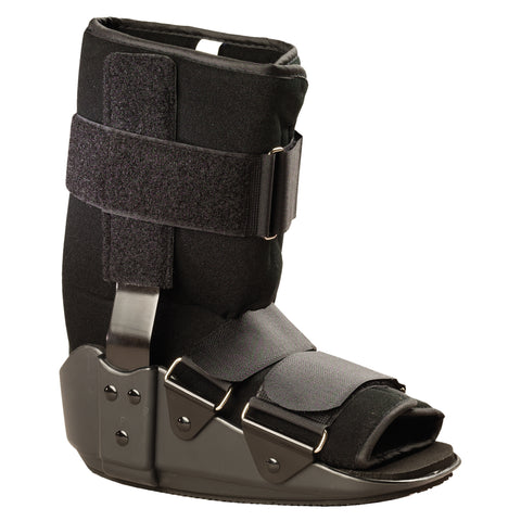 OTC Walker Boot, Short Leg Cast, Low Top, Black
