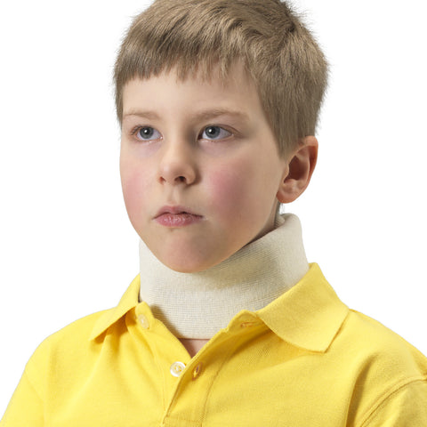 OTC Kidsline, Cervical Collar, Soft Foam Neck Brace, White