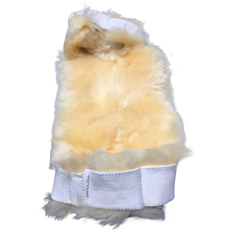 PCP 350011 white sheepskin elbow protector, original product view