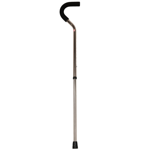 Adjustable Cane - Offset Handle (Extended Foam Grip)