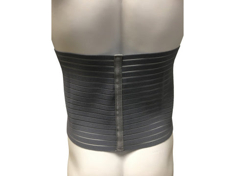 OTC Abdominal Binder for Women, Ribbed Elastic Compression, Select Series, Grey