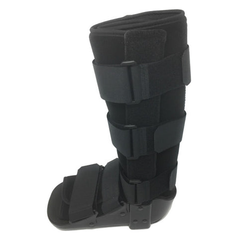 OTC Walker Boot, Short Leg Cast, High Top, Black