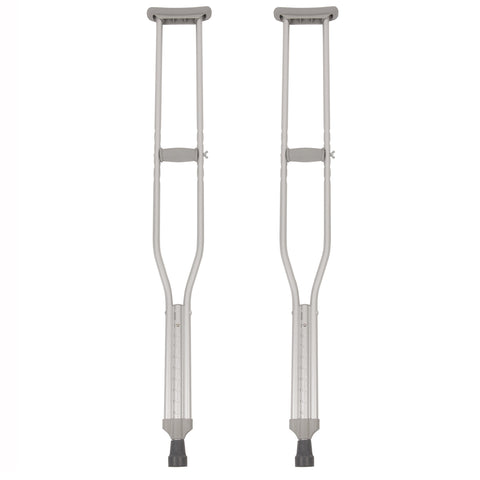Lightweight Tall Push-Button Crutches