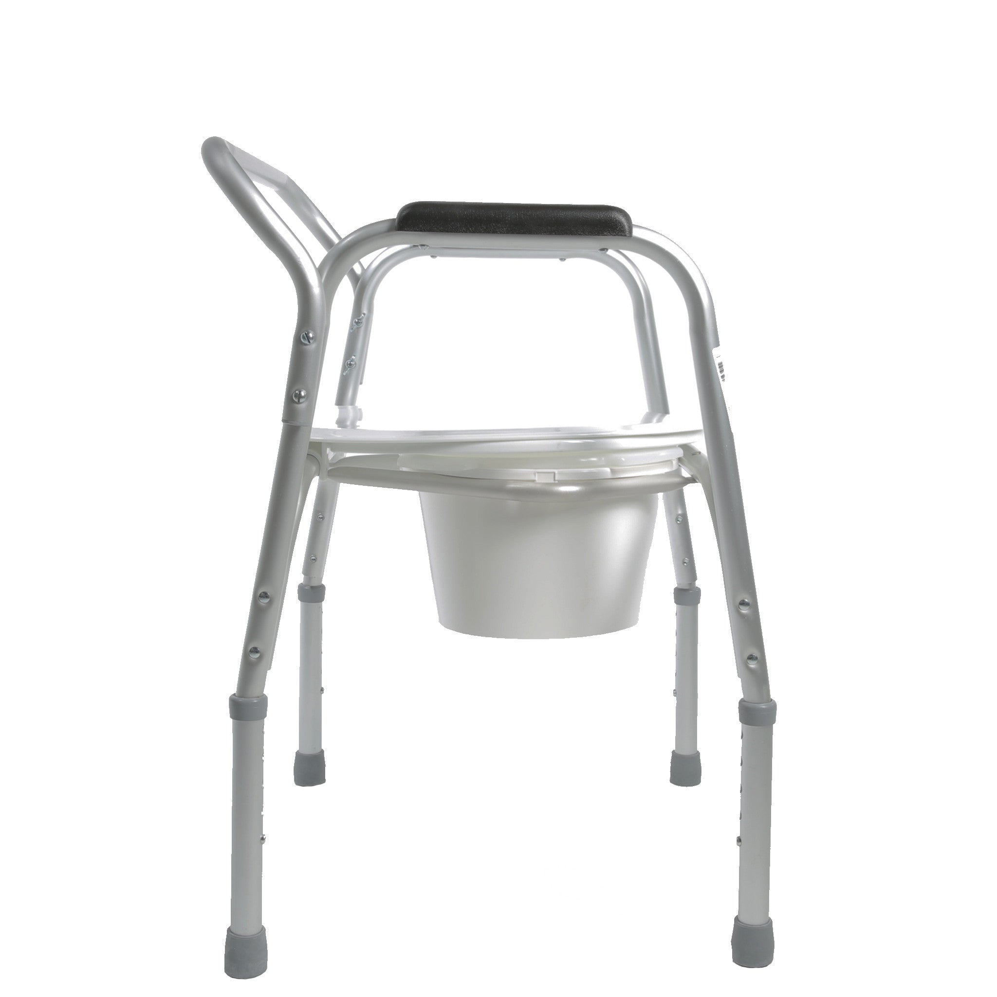 Cloth Secure Commode Lightweight Commode & Safety Frame - Free Shipping - Home Medical Supply