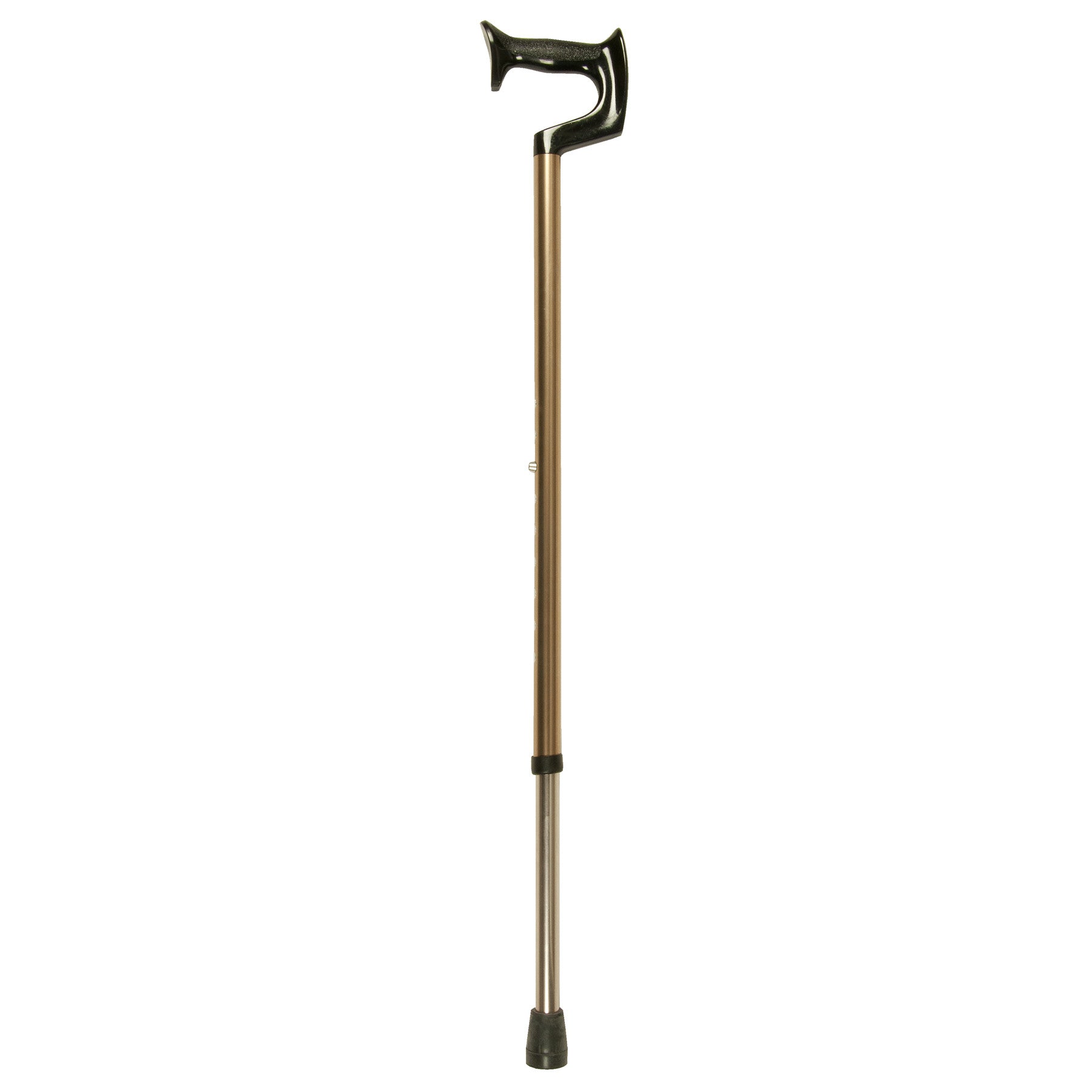 PCP Wood Cane with Derby Handle, Ramin Wood, Large Grip 