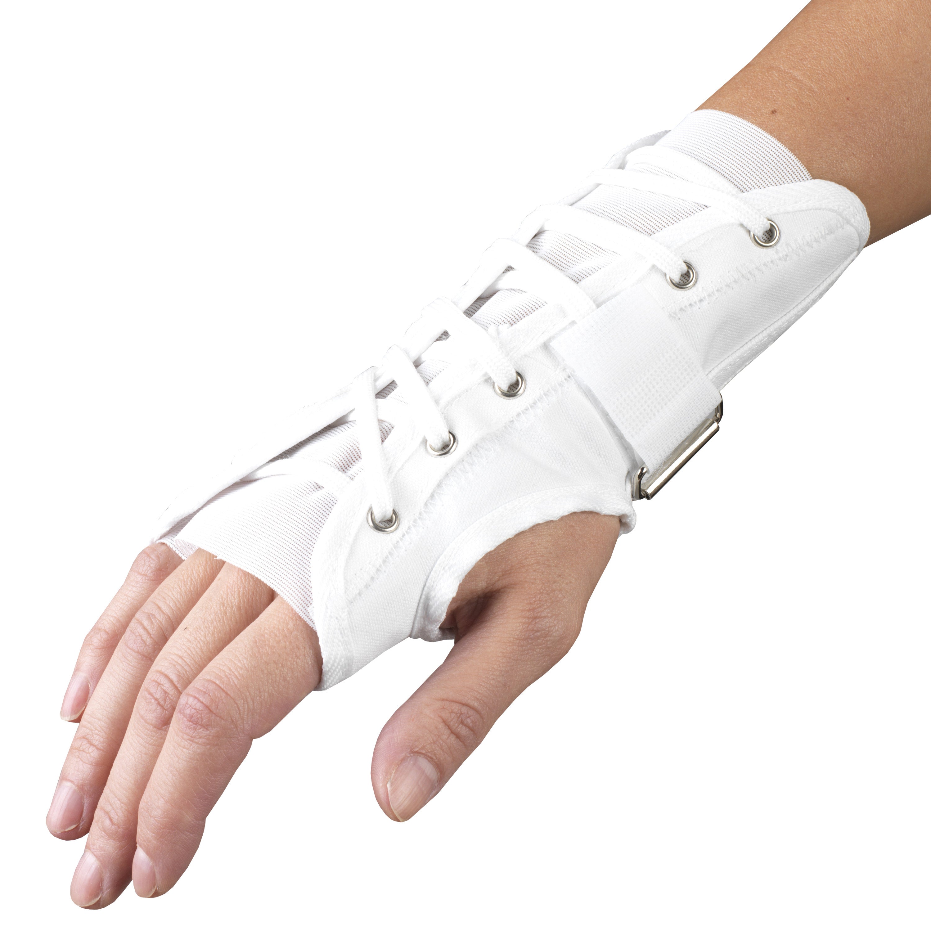 Champion Wrist Split, Reversible, Adjustable Lacing, Cloth, White - Home  Medical Supply