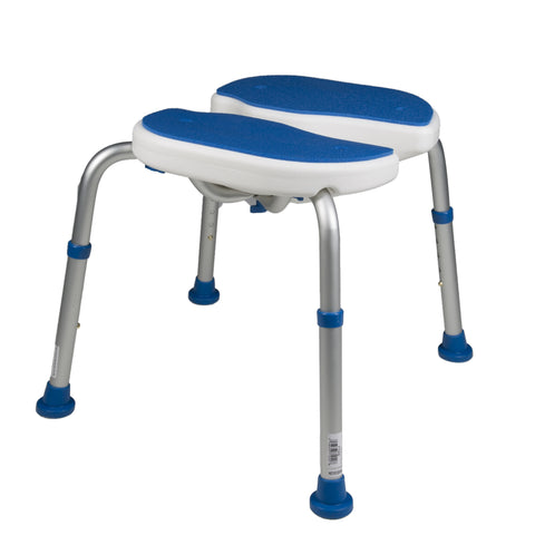 PCP 7104, Adjustable Padded Bath Safety Seat With Hygienic Cutout