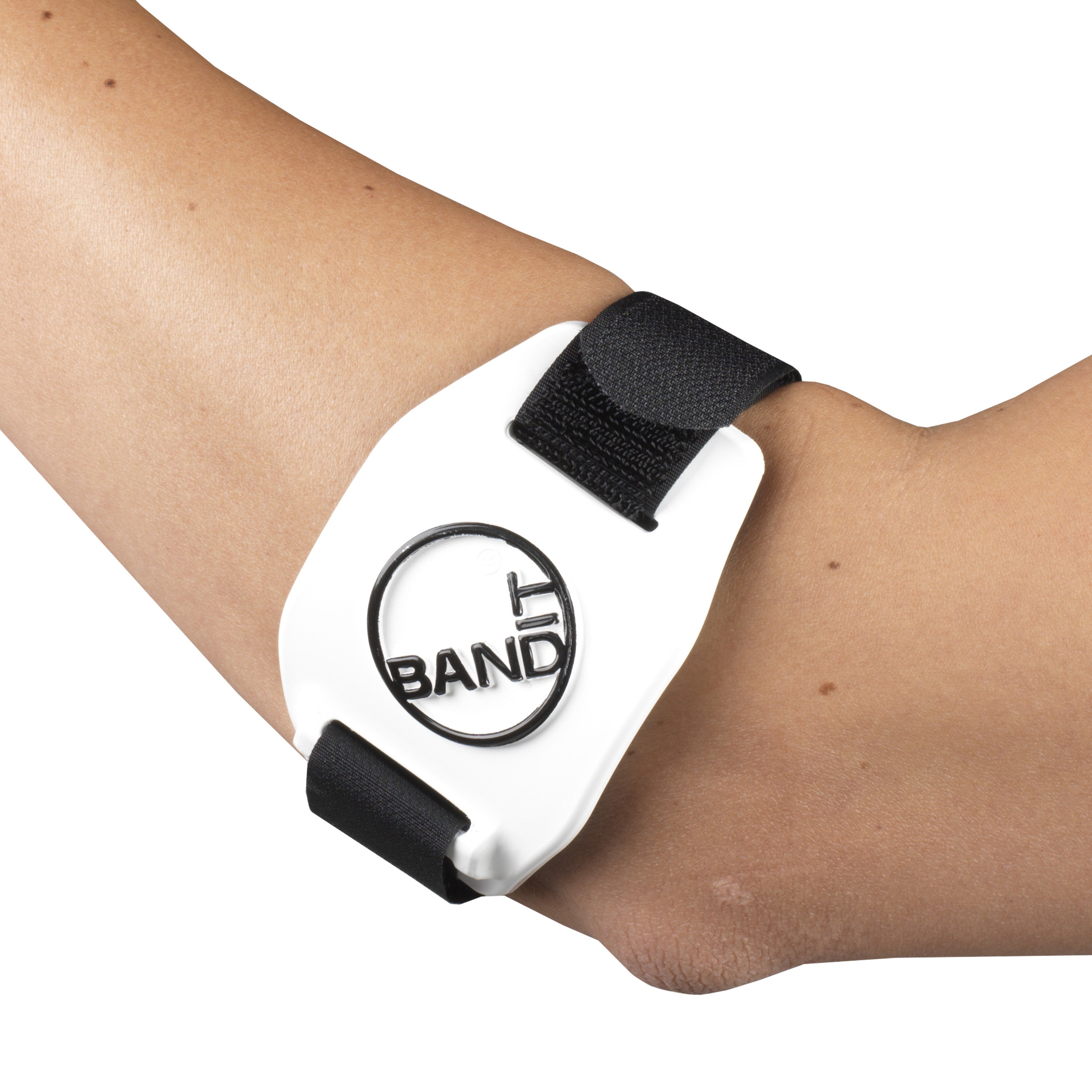 Band-It, Forearm Band, Compression Strap, White - Home Medical Supply