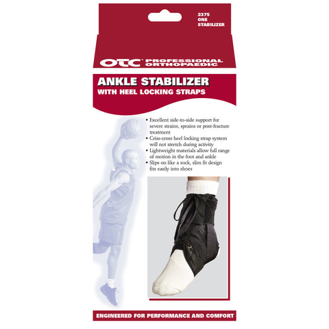 OTC 2375, Ankle Stabilizer with Heel Locking Strap