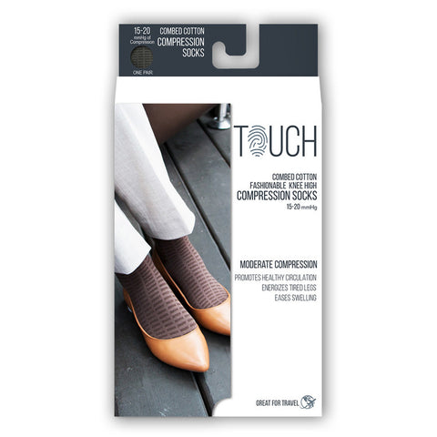Touch 1060, Ladies' Knee High Compression Socks, 15-20 mmHg
