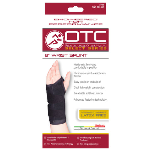 OTC 2383, Select Series 8" Wrist Splint