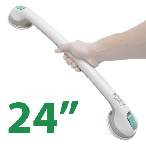 24 Inch Suction Grip Shower Handle