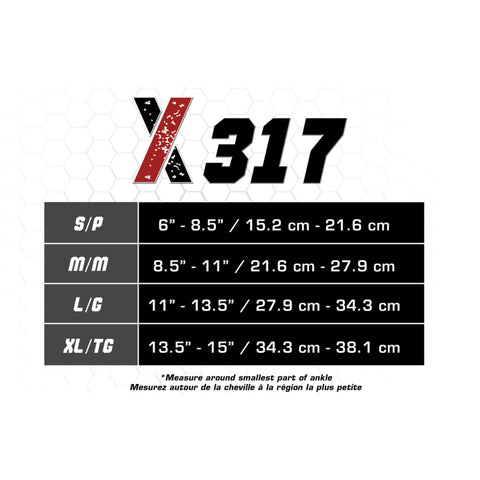 CSX X317, Ankle Wrap