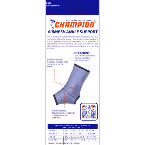 Champion C-462, Airmesh Ankle Support
