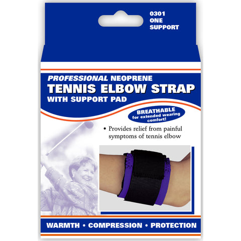 OTC 0301, Neoprene Elbow Strap with Support Pad