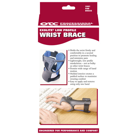 OTC 2081, Low Profile Wrist Brace